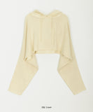 Benbur Bolero Hood Crop Knit