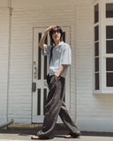 Basic Air Crop Short Sleeve Shirt