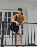 Cornell Waffle Collar Short Sleeve Knit