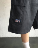 Tsui Grid Check Patch Cargo Bermuda Pants