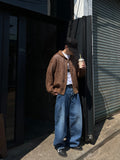 Side Two-Tuck Wide Denim
