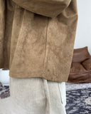 Modiel Suede Crop Shirt