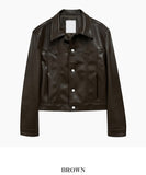 Monochrome Max Leather Jacket
