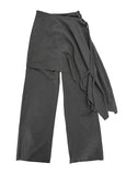 Dilk Wrap Skirt Pants