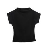 Softneck drop short-sleeve tee