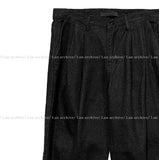 High Pintuck Wide Denim