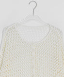 Rando Two-Way Net Loose Fit Summer Cardigan