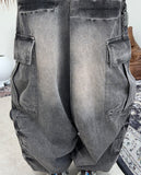 Per Balloon Cargo Denim Pants