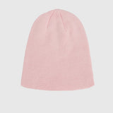 Color ribbed cotton beanie