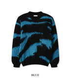 Snake Mohair Round Knit