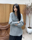 Leto Linen V-neck Summer Knit