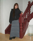 Nua check hooded overfit quilted padding