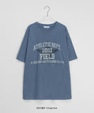 Ringing Star Printing Over Short Sleeve Tee