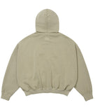 Laced Multi-Drawstring Zip-Up Hoodie