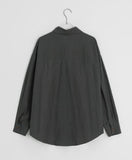 Doint Pocket Cotton Over Long Sleeve Shirt
