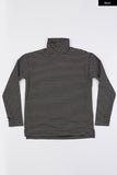 Horizon stripe turtle-neck T-shirt