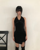 Hookin Stud Halterneck Sleeveless
