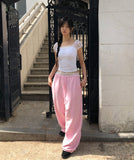 Hanan Studded Wide Training Pants