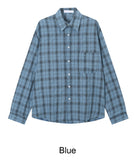 Belle loose check shirt