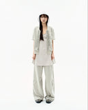 Double-Waisted Jersey Pants