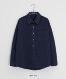 Tilte Color Peach Fuzz Over Long Sleeve Shirt