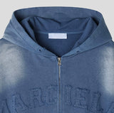 Marsil Vintage Washing Hood Zip-Up