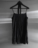 Riru Wrinkle Scarf Sleeveless One Piece