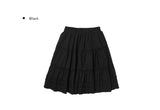 Shiro Lace Tiered Banding Midi Skirt