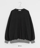 Killpu Stripe Flower Over Sweatshirt