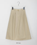 Shabbitz Banding Pintuck Long Skirt