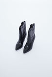 leather ankle boots