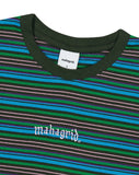 GOTHIC ARCH LOGO STRIPED LS TEE
