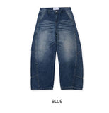 Ar Catbrush Wide Denim Pants