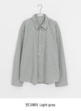 [unisex] Shirumi Check Long Sleeve Shirt