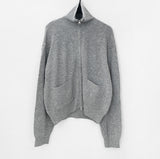 Rao High-neck Knitwear Zip-up