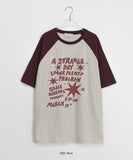 [unisex] Momoku color matching printing over short sleeve tee