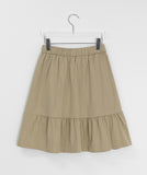 Beaudis Banding Flare Midi Skirt