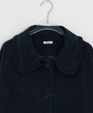 Rempa Corduroy Ribbon Collar Jacket