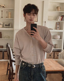 Soba Ribbed Round Cardigan