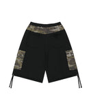 BERMUDA CAMO CARGO SWEATSHORT
