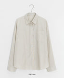 Merlin Overfit Pocket Stripe Shirt
