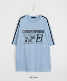 [unisex] Jizen track color matching printing over short sleeve tee