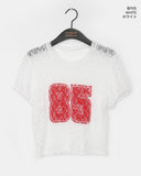 Nosen Lace Puff Short Sleeve T-Shirt