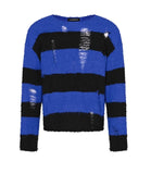 [LANARCH] Destroyed Stripe Knit