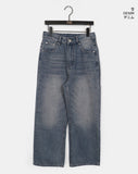 Vico Back Pocket Wide Denim Pants