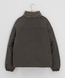 Qumi High Neck Wool Padding Jumper
