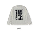 Route Print Overfit Knit