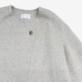 Momen muffler handmade short coat