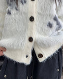 Aaron Butterfly Angora Cardigan