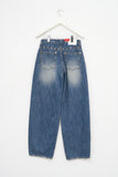 (W) Rock Blue Stud Jeans